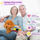 Fidget blanket for adults with dementia