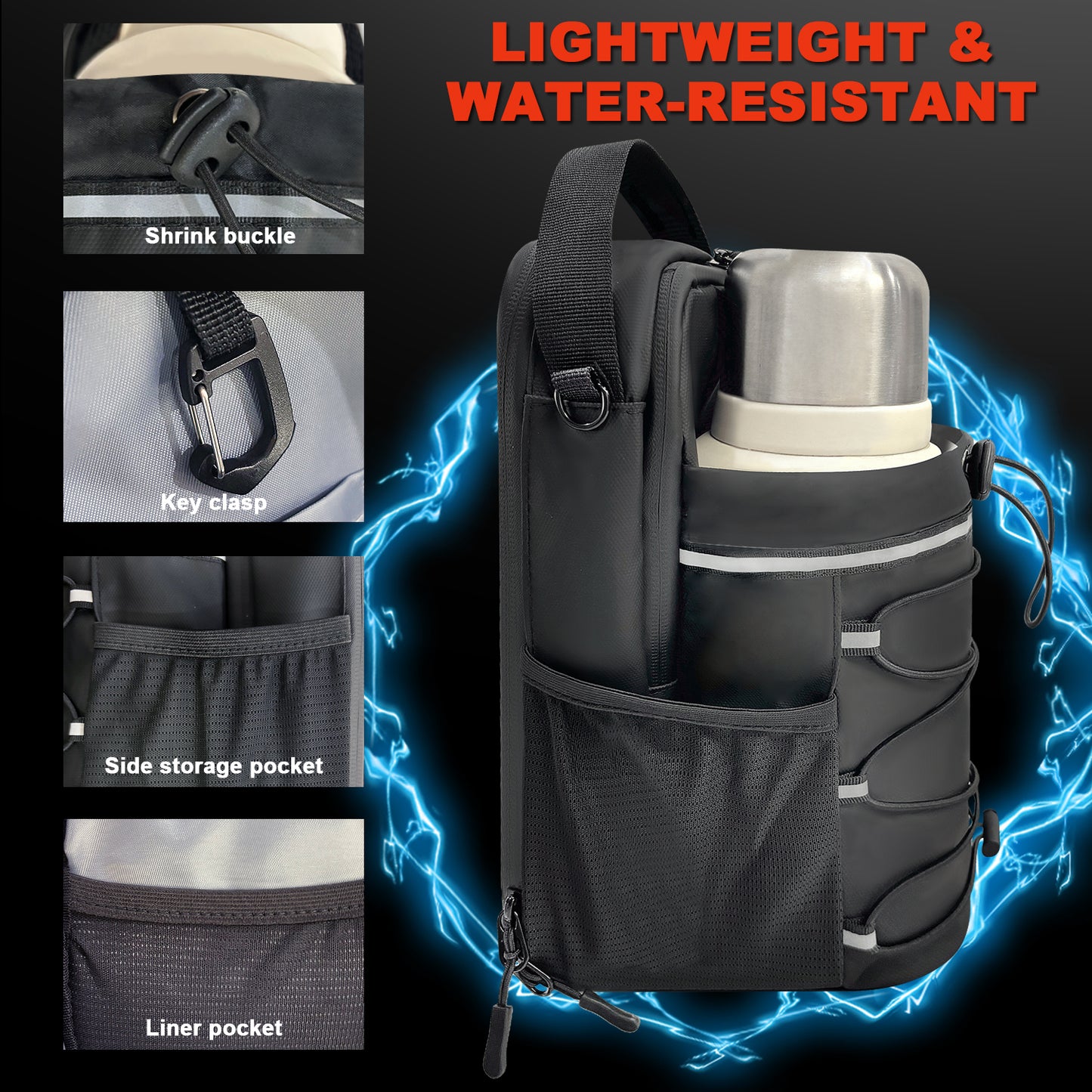Magnetic Gym Bag for Men & Women