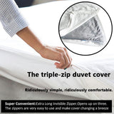 Realyou Store - Sleeping Improve Products - Tencel Lyocell Duvet Cover