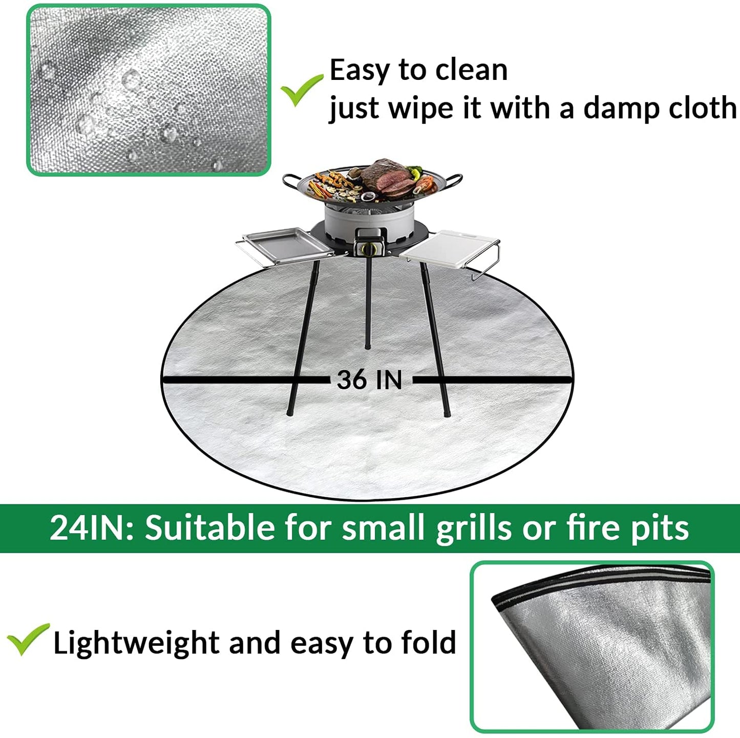 Realyou Store - Home Product - Fire Pit Mat