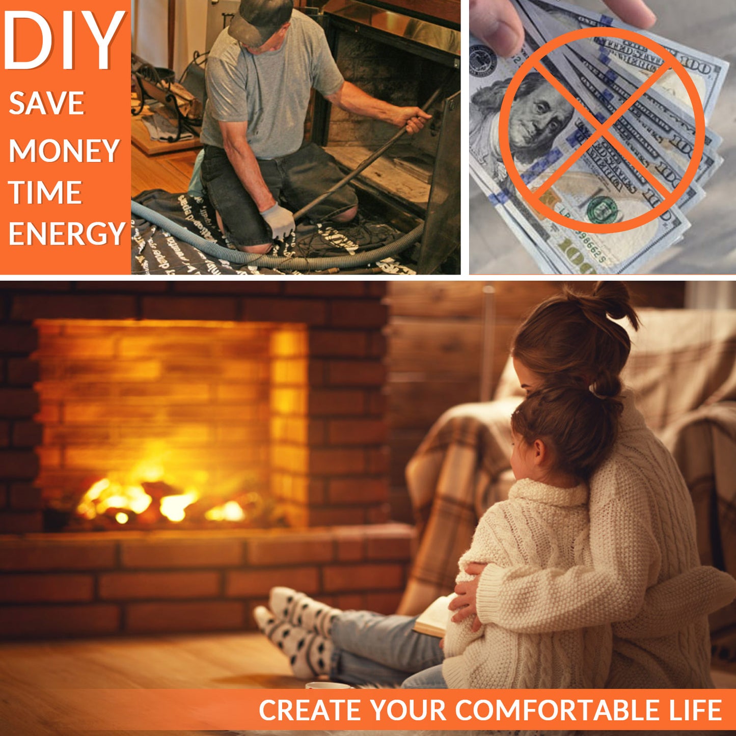 Realyou Store - Home Product - Chimney Sweep Kit