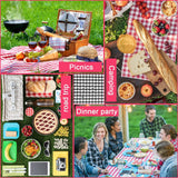 Realyou Store - Home Product - Fitted Tablecloth with Bench Covers