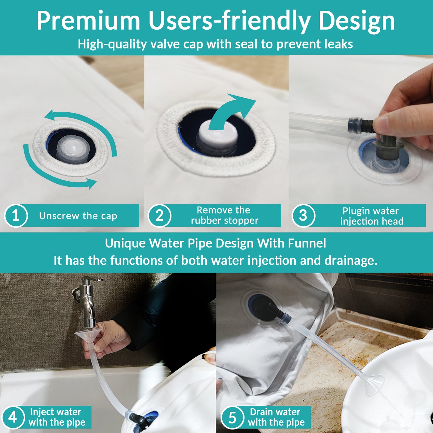 Realyou Store - Specialty Medical Pillow - Water Pillow