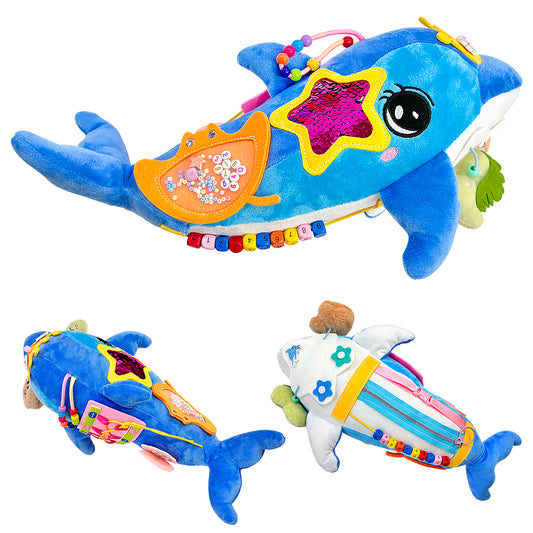 Montessori Busy Dolphin Toy