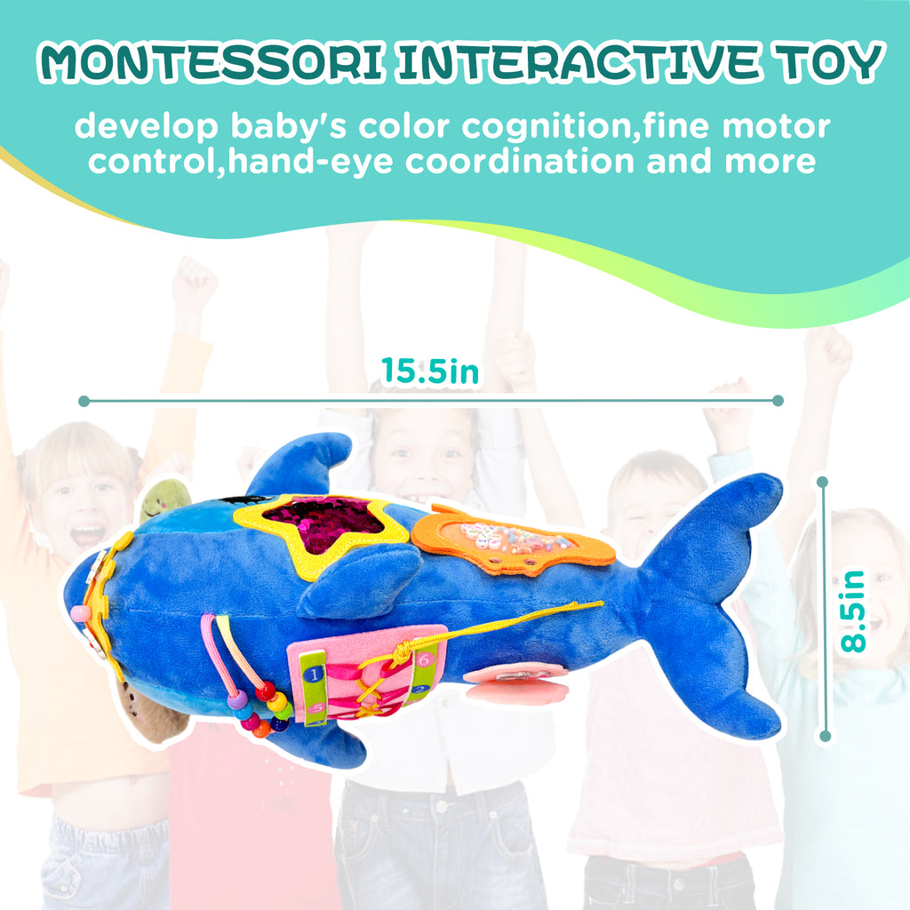 Montessori Busy Dolphin Toy