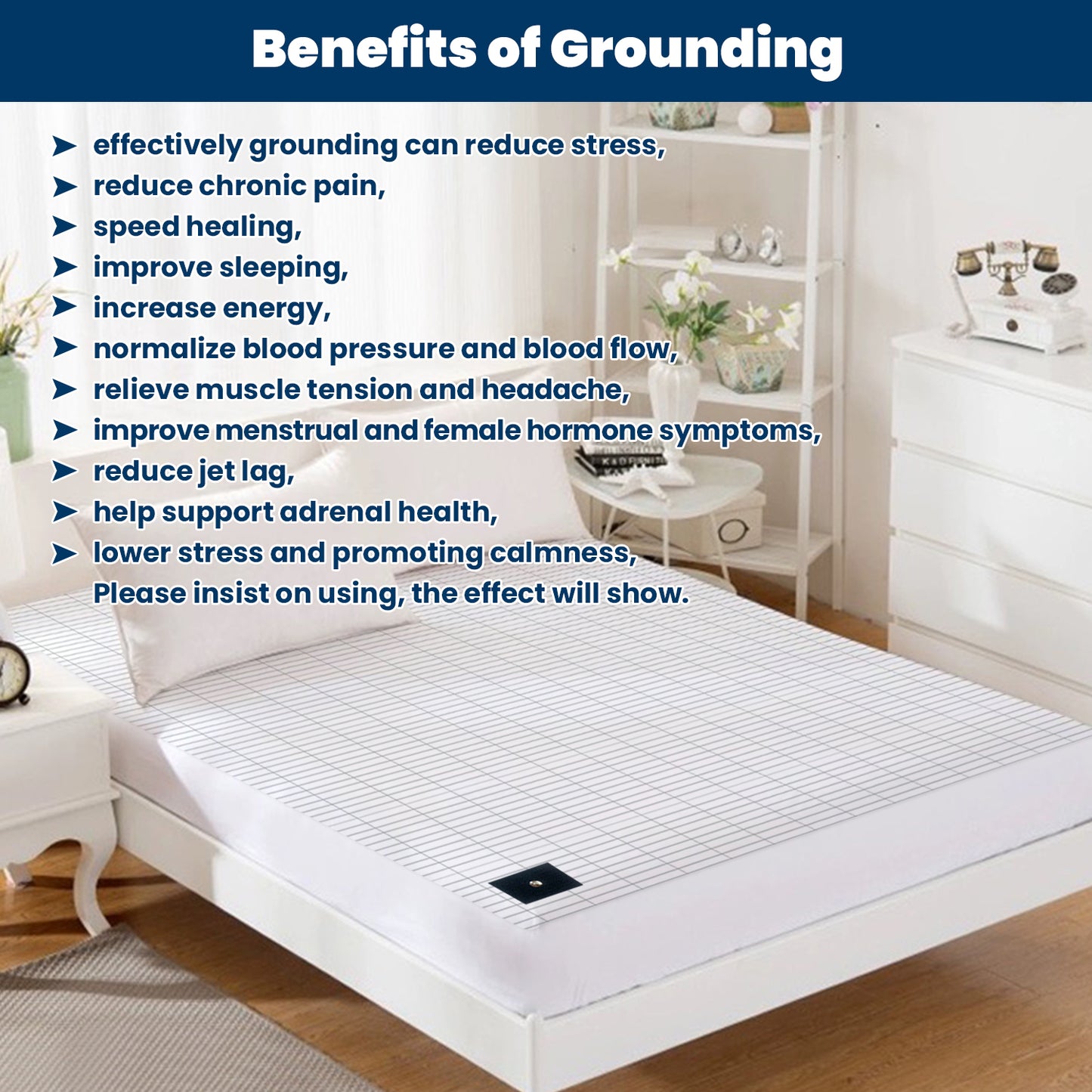 Grounding Fitted Sheet(Qeen/King)