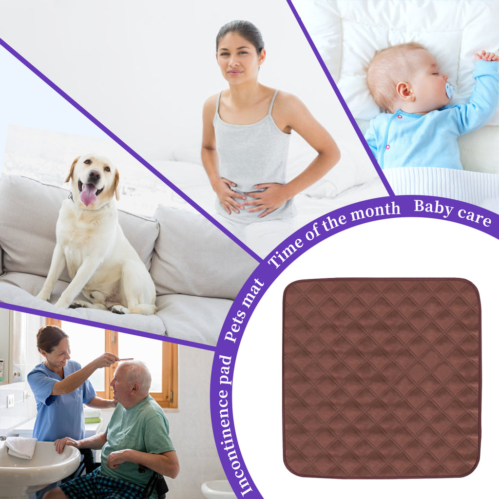 Washable Incontinence Bed Pads（2 PCS）