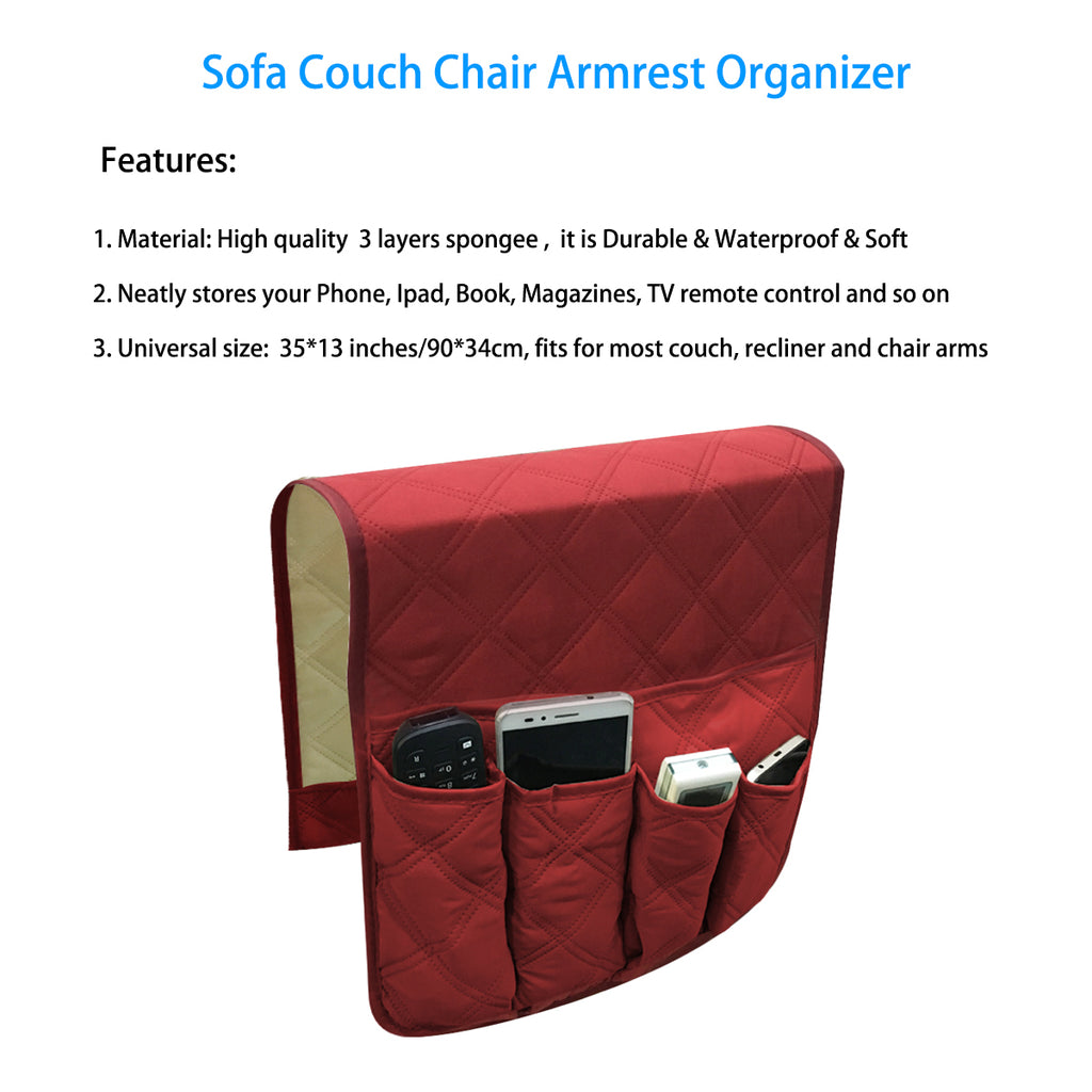 Sofa Armrest Organizer