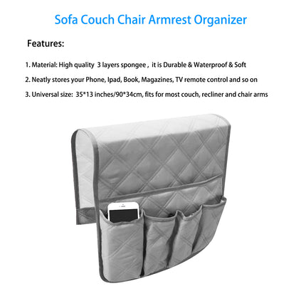 Sofa Armrest Organizer (Sponge)