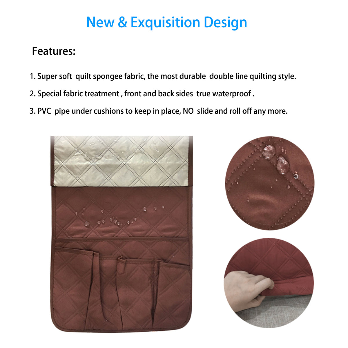 Sofa Armrest Organizer