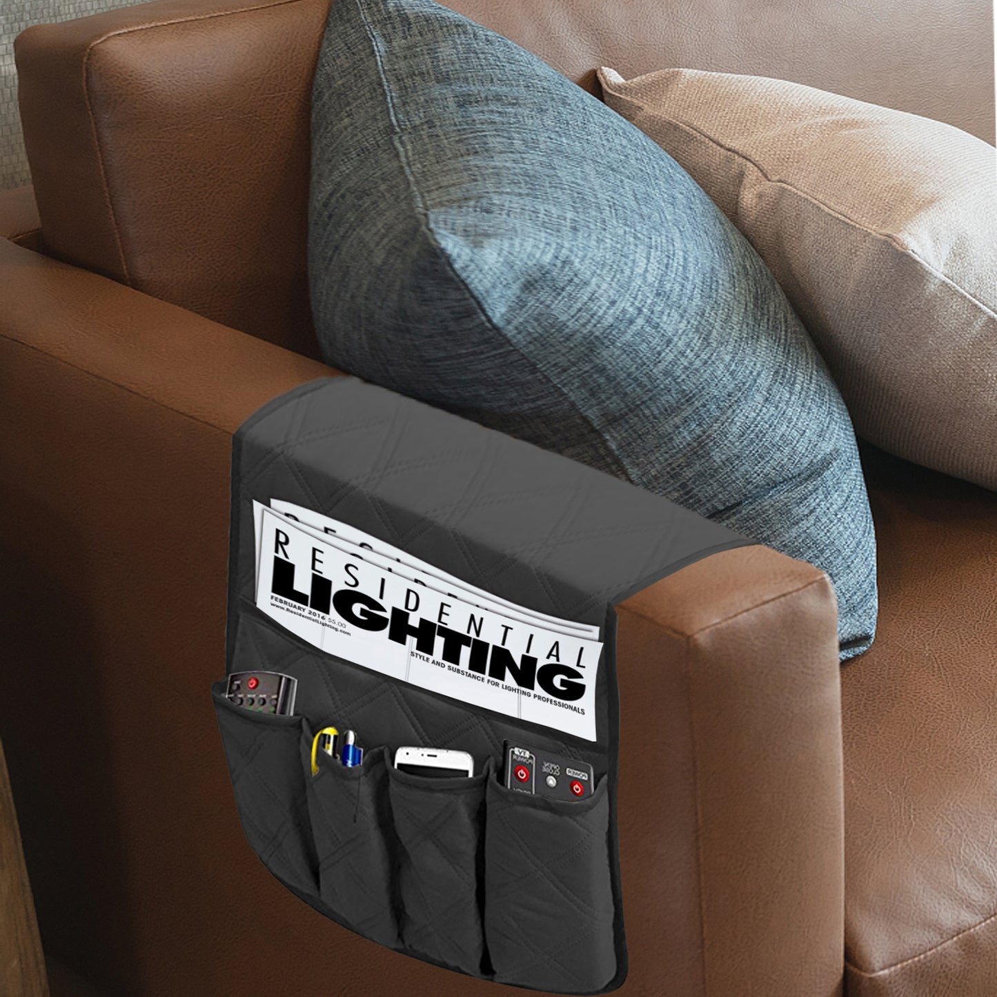 Sofa Armrest Organizer (Sponge)