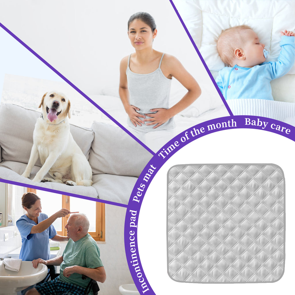Washable Incontinence Bed Pads（2 PCS）