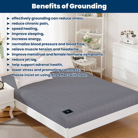 Grounding fitted sheet [Combed Cotton Edge](King/Queen)