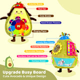 Montessori Busy Avocado Toy