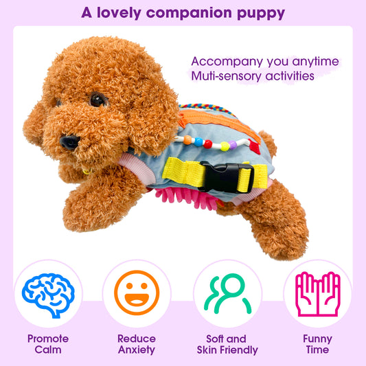 Fidget blanket for adults with dementia