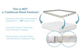 Non-slip elastic band for bed （360 Degree Holder） (Twin, Full, Queen, King, Adjustable Bed)