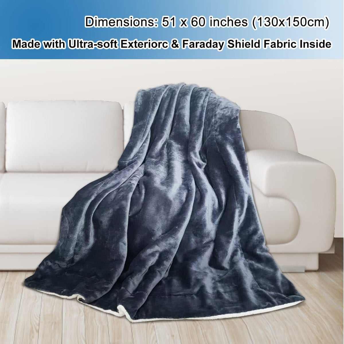 Faraday Winter Blanket (51 * 60 Inches )