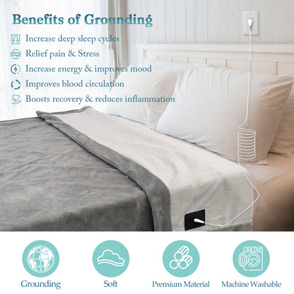 Grounding Blanket (79*55) / (Grey）