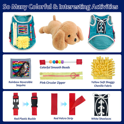 FIDGET BLANKET FOR DEMENTIA