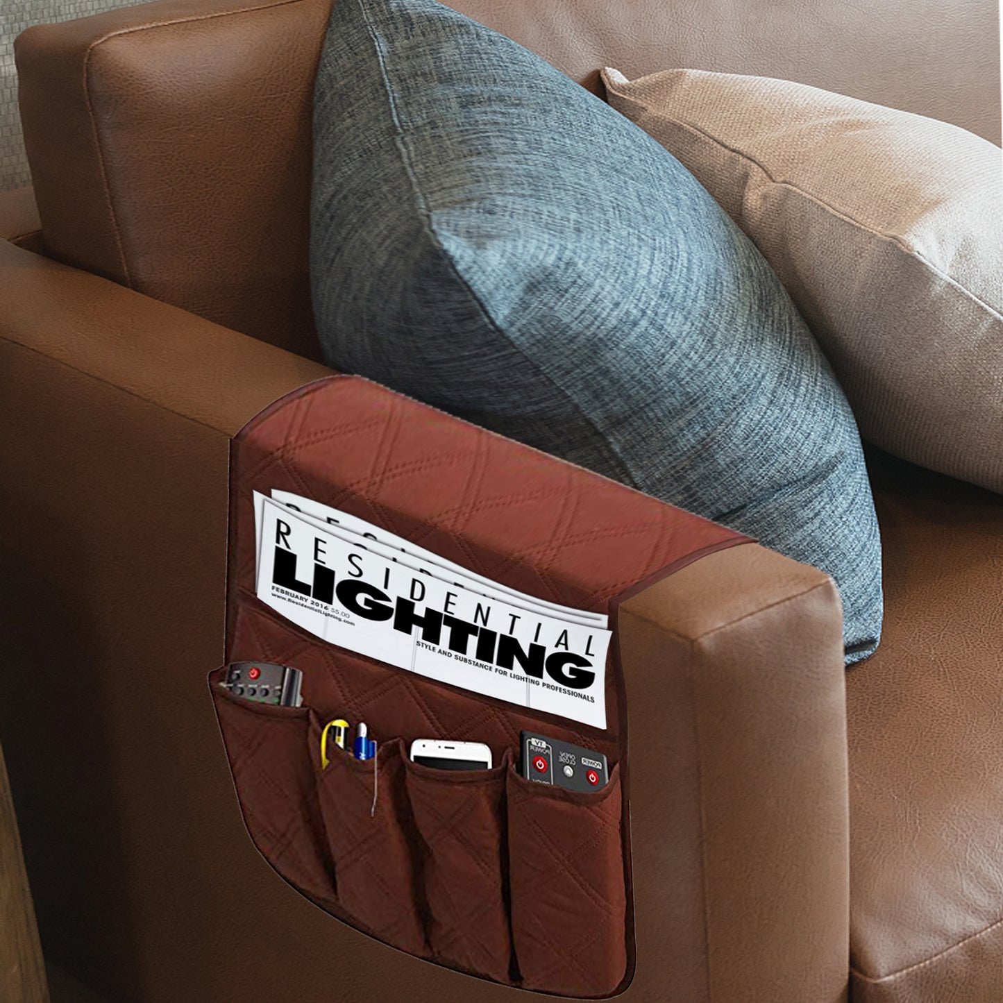 Sofa Armrest Organizer (Sponge)