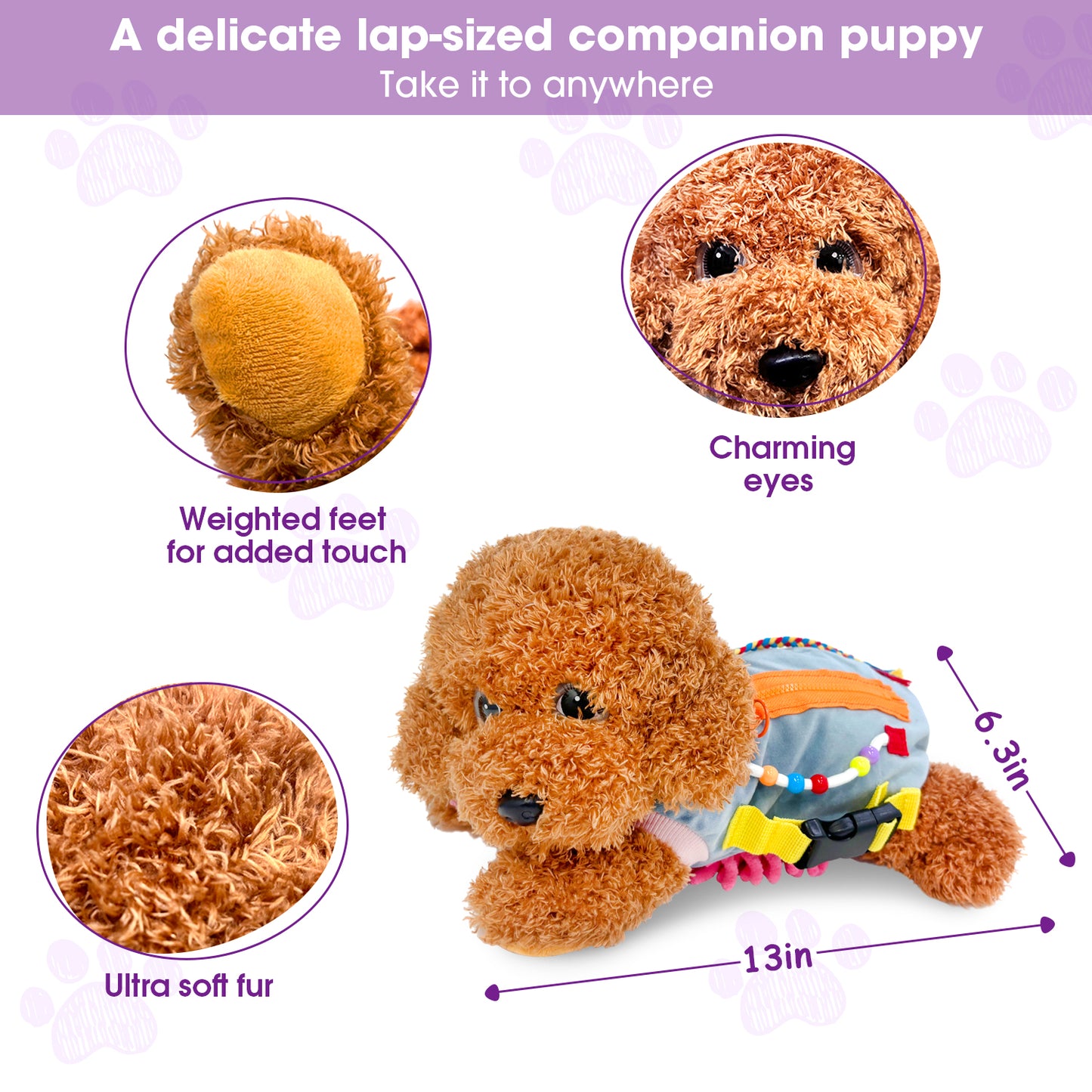 Fidget blanket for adults with dementia