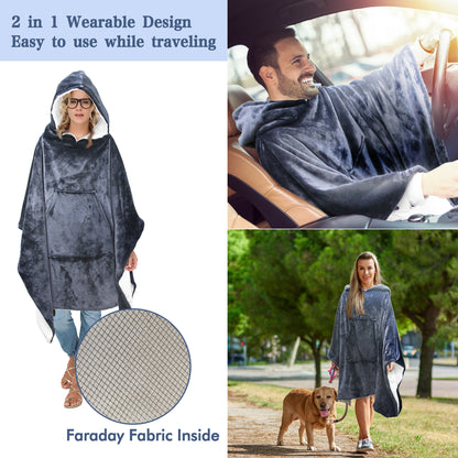 Faraday Wearable Blanket （70 inch *54 inch）