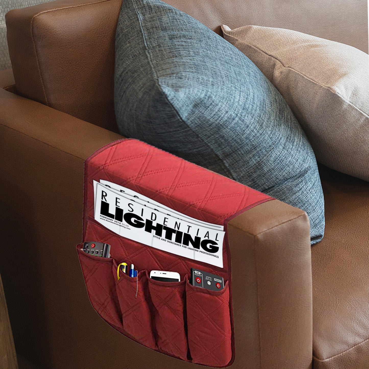Sofa Armrest Organizer (Sponge)