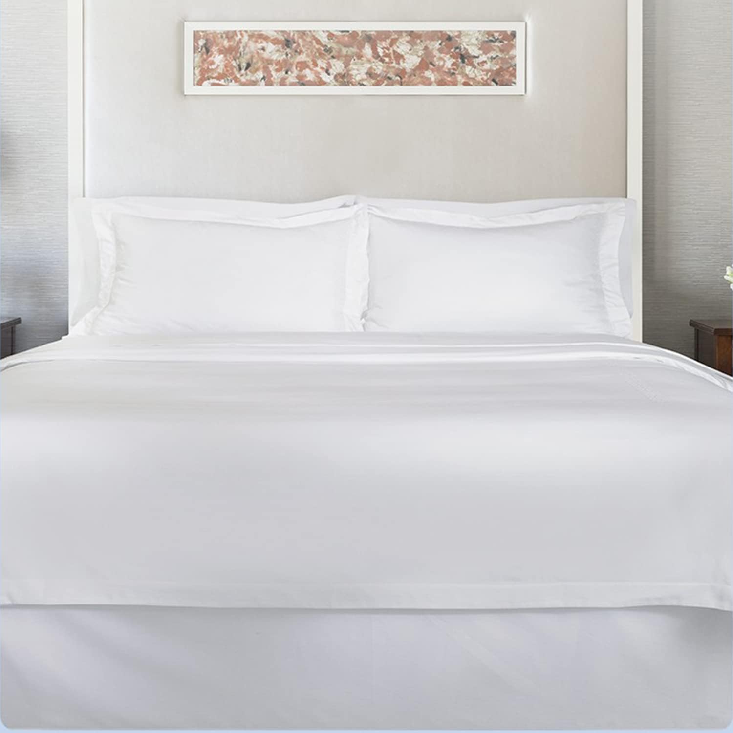 Duvet Cover Set- 3 Sided Zipper（ 1 Duvet Cover and 2 Pillow Shams ）( Queen / King )