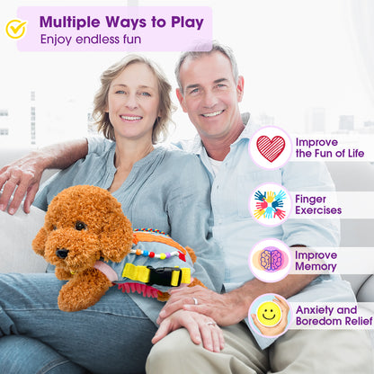 Fidget blanket for adults with dementia