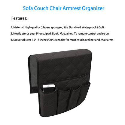 Sofa Armrest Organizer (Sponge)