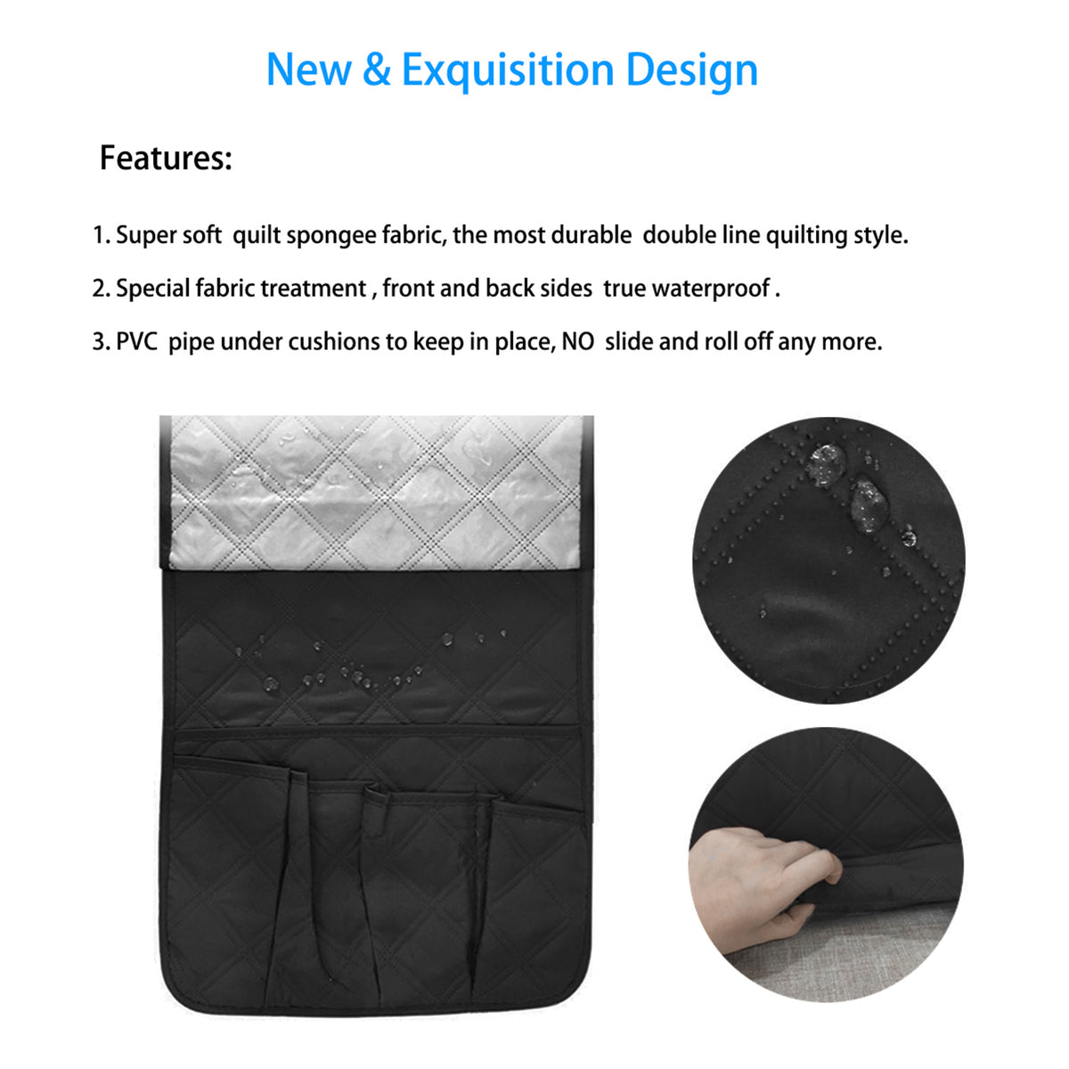 Sofa Armrest Organizer