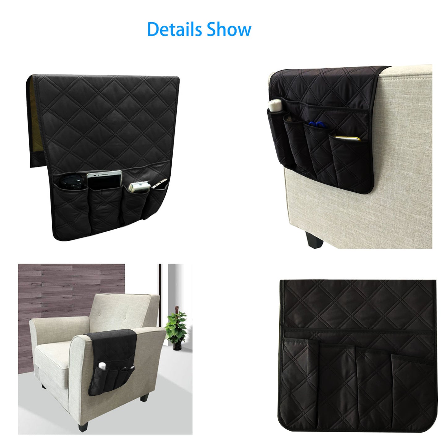Sofa Armrest Organizer (Sponge)
