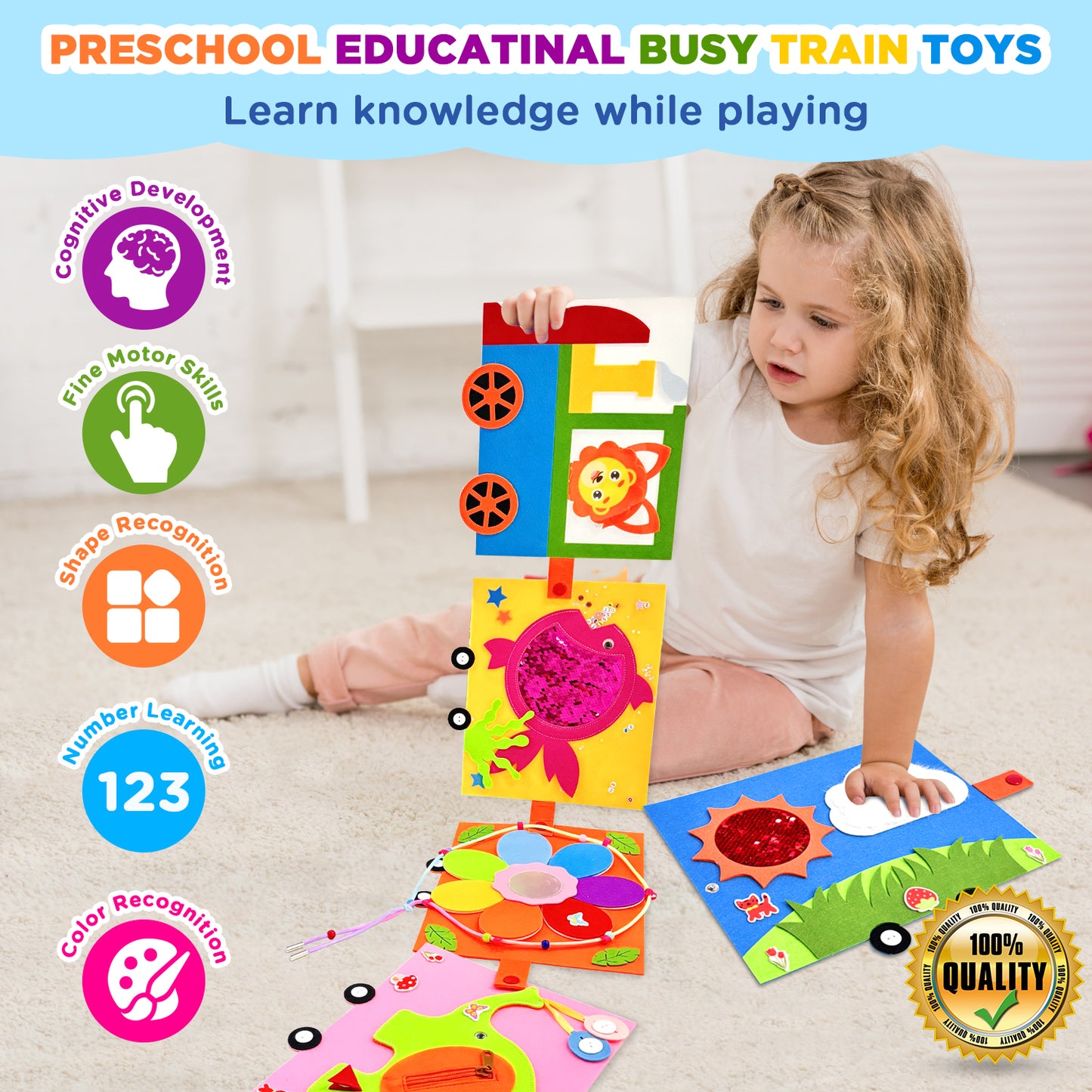 Montessori Train Toys