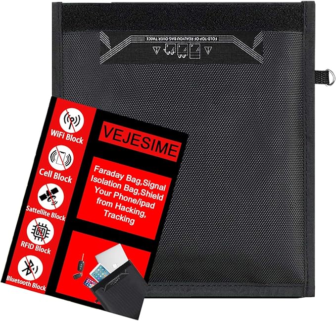 Faraday Bag for Phone / IPad( 9.8 * 11 Inch / 17.7 * 13.8 Inch  )
