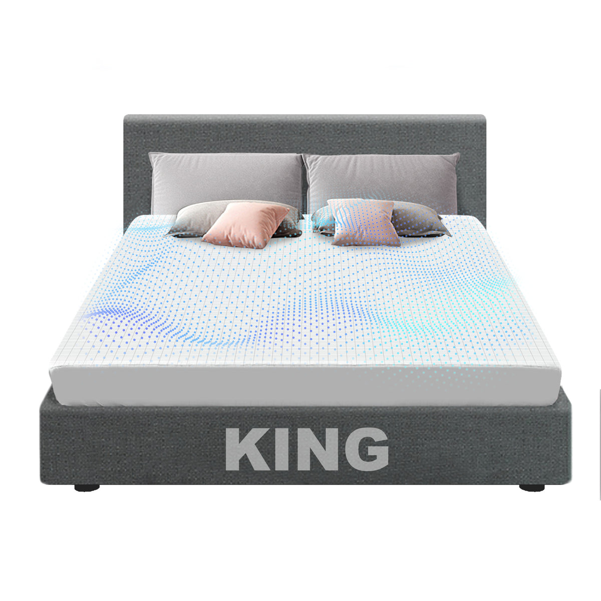 Grounding fitted sheet [Combed Cotton Edge](King/Queen)