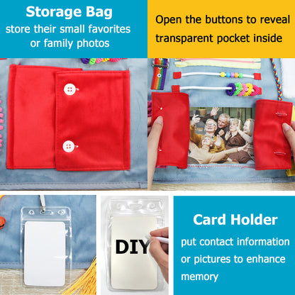 FIDGET BLANKET FOR DEMENTIA (1 PAGE DESIGN)