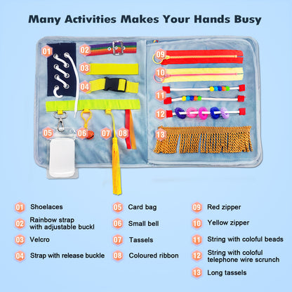 Fidget Blanket for Dementia (2 Pages Design)