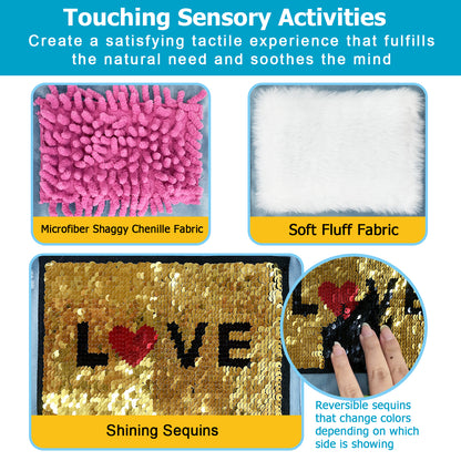 FIDGET BLANKET FOR DEMENTIA (1 PAGE DESIGN)