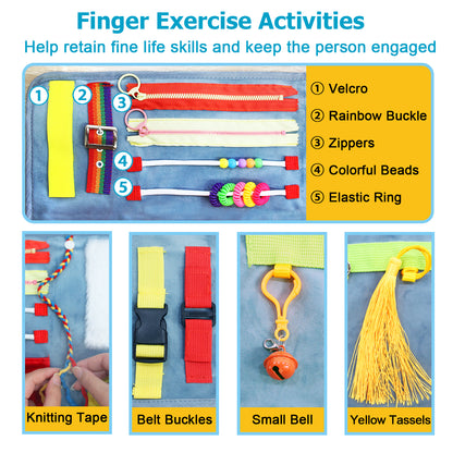 FIDGET BLANKET FOR DEMENTIA (1 PAGE DESIGN)