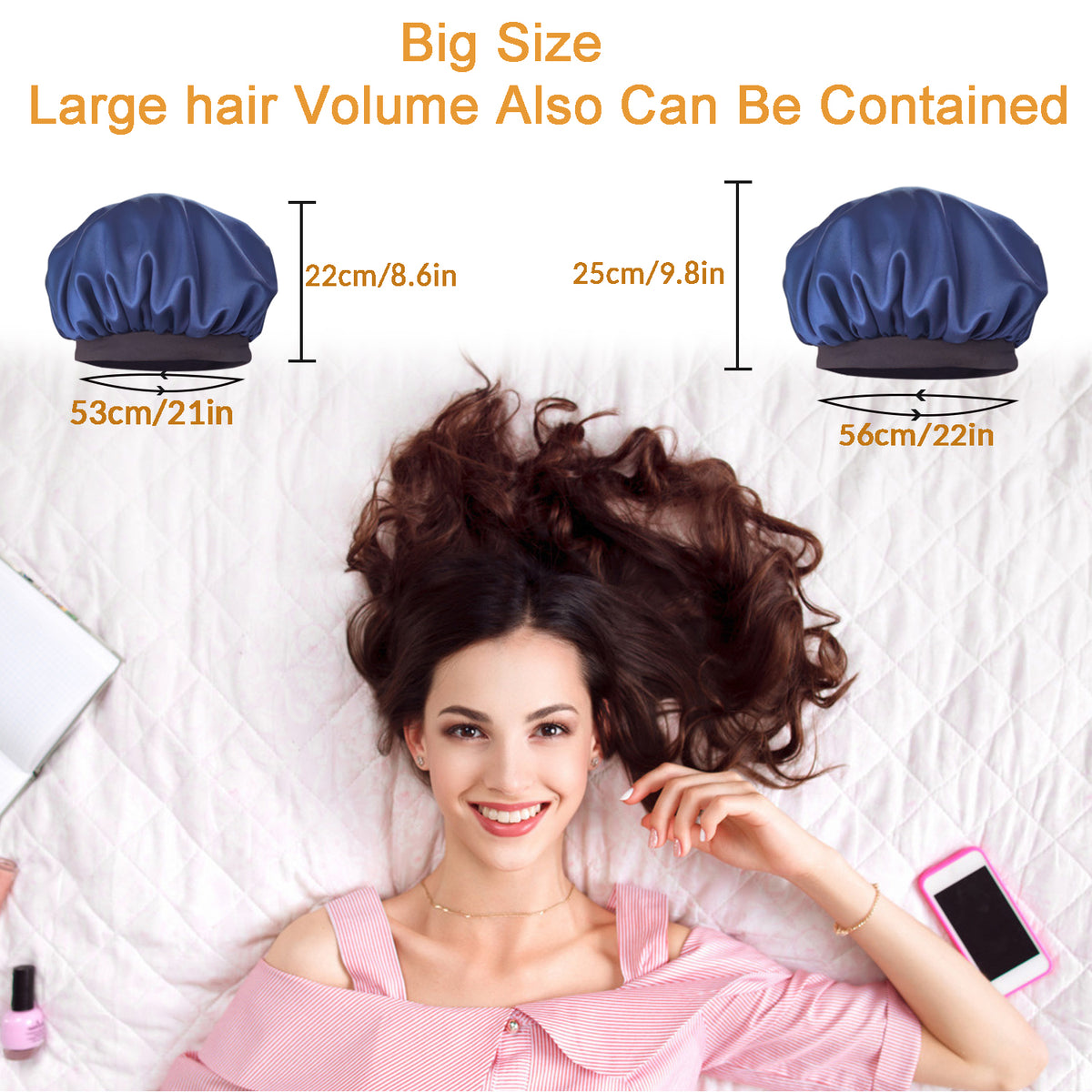 Buy Sleeping Caps Night Hats for Hair Protection - Realyou Store