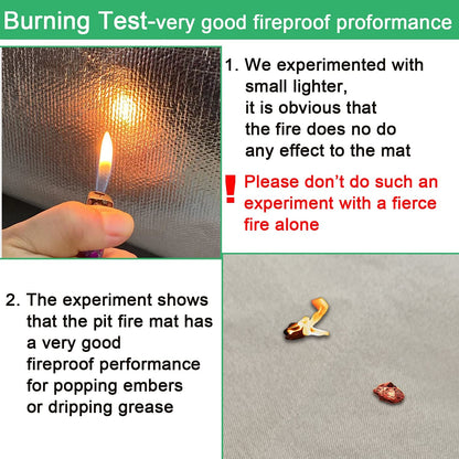 Realyou Store - Home Product - Fire Pit Mat