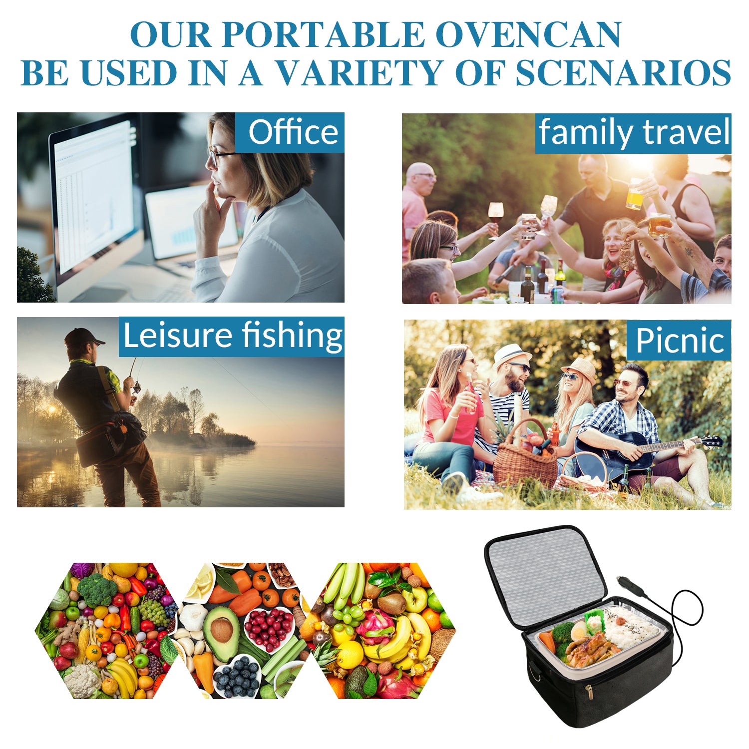 Realyou Store - Home Product - Warmer Lunch Box