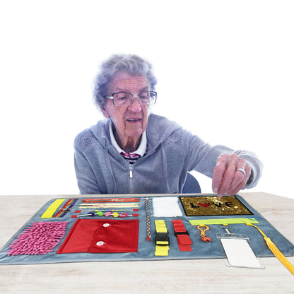 FIDGET BLANKET FOR DEMENTIA (1 PAGE DESIGN)