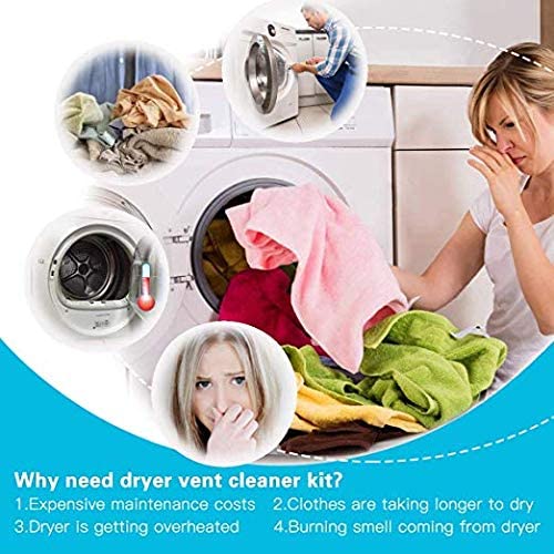 Realyou Store - Home Product - Dryer Vent Cleaner Kit