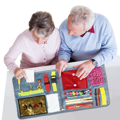 FIDGET BLANKET FOR DEMENTIA (1 PAGE DESIGN)