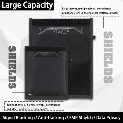 Realyou Store - EMF Protection Products - Faraday Bag for iPad