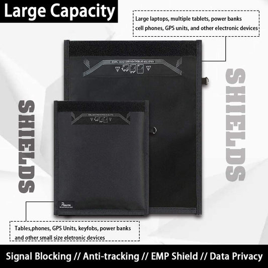 Realyou Store - EMF Protection Products - Faraday Bag for iPad