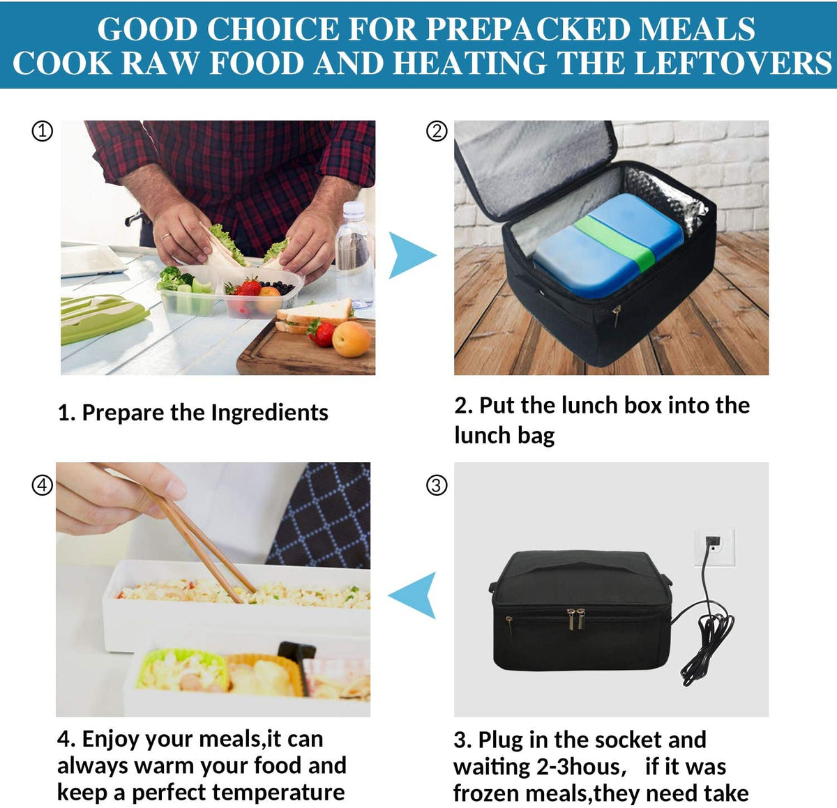 Realyou Store - Home Product - Warmer Lunch Box