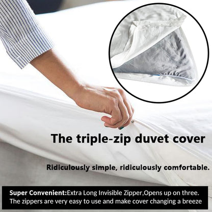 Realyou Store - Sleeping Improve Products - Tencel Lyocell Duvet Cover