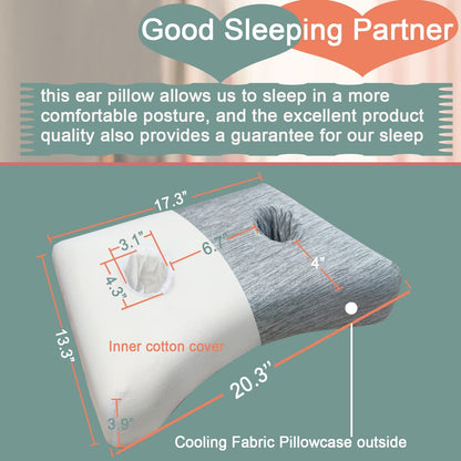 Realyou Store - Specialty Medical Pillow - Ear Pillow
